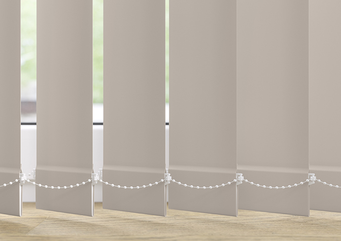 Andromeda, Estate Cream - Vertical Blind Slats - Image 3
